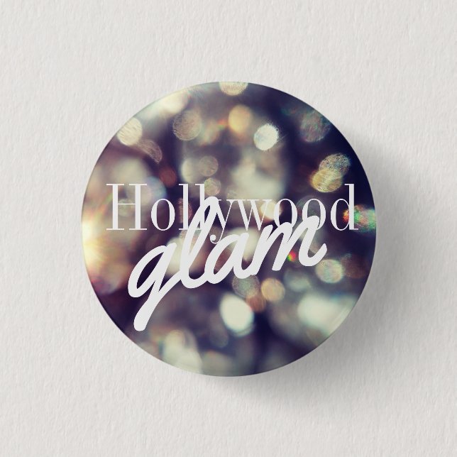 Hollywood-Zauber Button (Vorderseite)