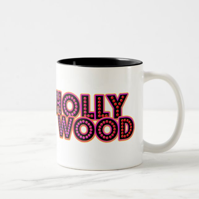 Hollywood Zweifarbige Tasse (Rechts)
