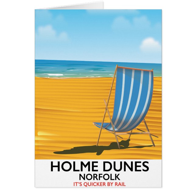 Holme Dunes Norfolk Reiseplakat (Vorne)