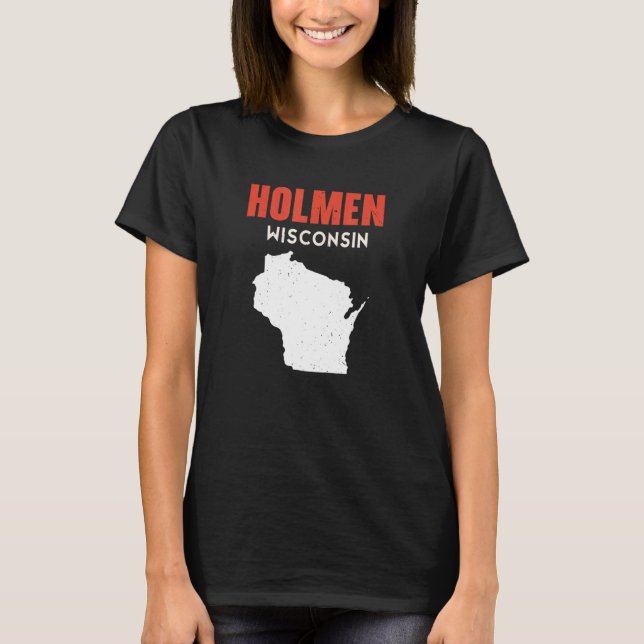 Holmen USA Staat America Travel Montanan Helena T-Shirt (Vorderseite)