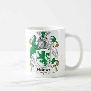 Holmes Familienwappen Tasse