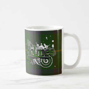 Holmes Tartan Grunge Tasse