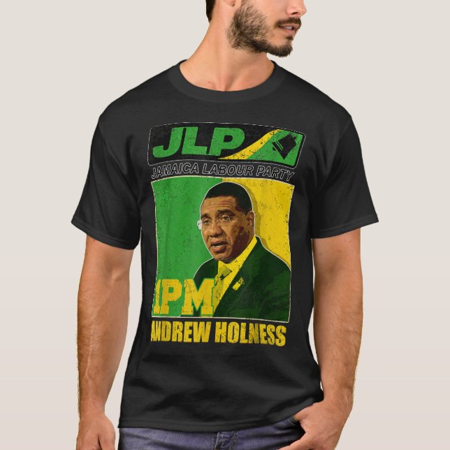 Holness Jamaica Labour Party Laborite T-Shirt (Vorderseite)