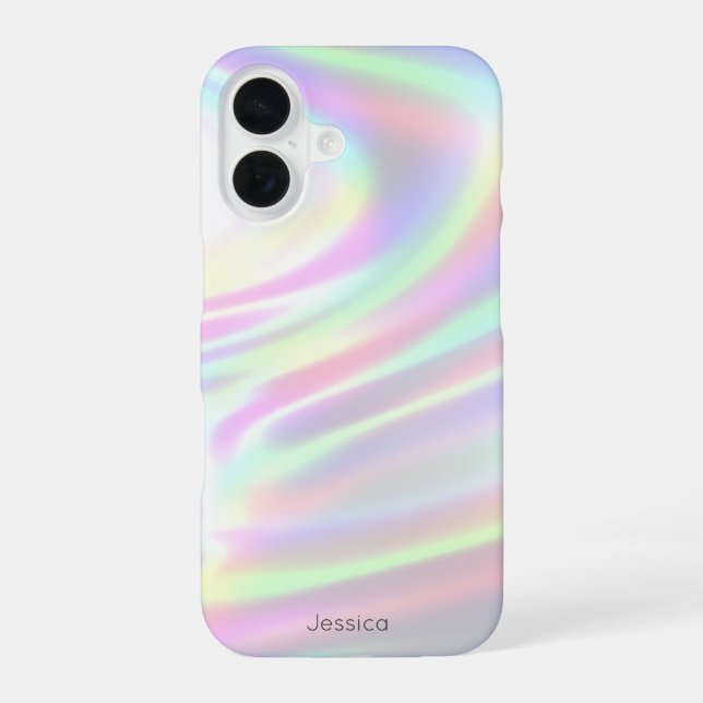 Holo Pop iPhone 16 Hülle (Rückseite)