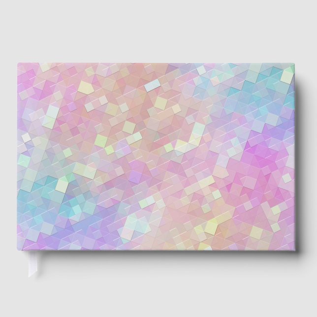 holo sparkle mosaic : gästebuch (Vorderseite)