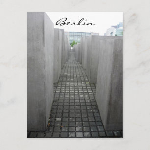 Holocaust-Denkmal Postkarte