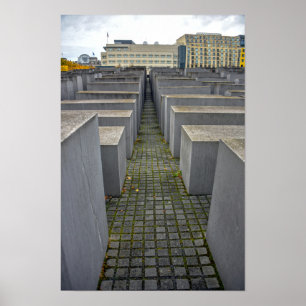 Holocaust-Gedenkstätte, Berlin, Deutschland Poster
