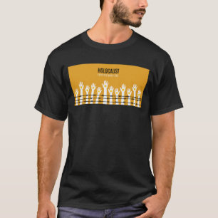 Holocaust-Gedenktag mit Stacheldraht T-Shirt
