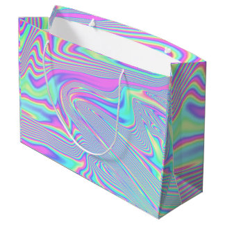 Holografie Große Geschenktüte