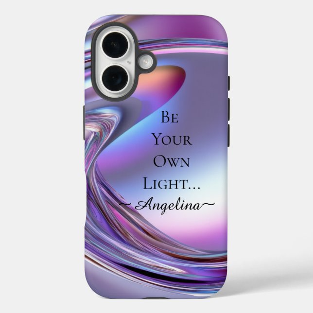 Holografische Ästhetik Case-Mate iPhone Hülle (Rückseite)