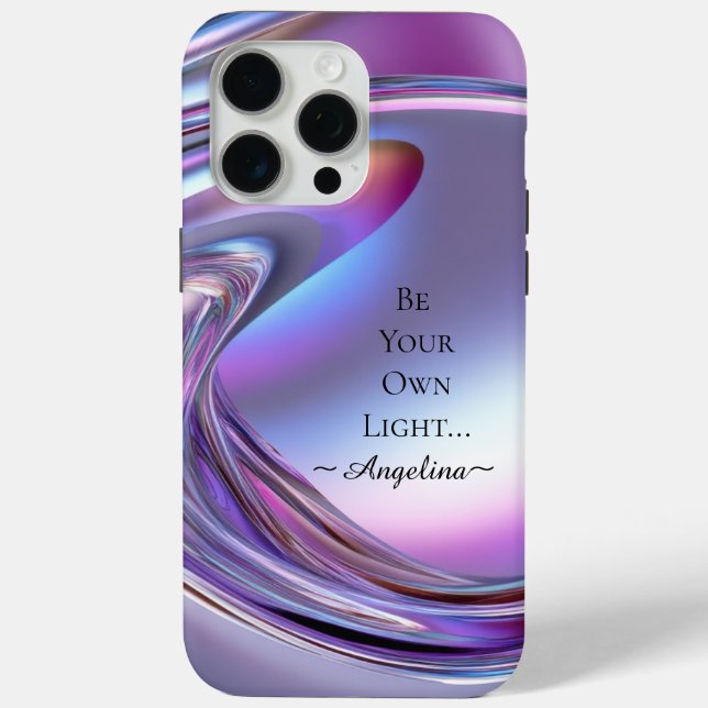 Holografische Ästhetik Case-Mate iPhone Hülle (Rückseite)