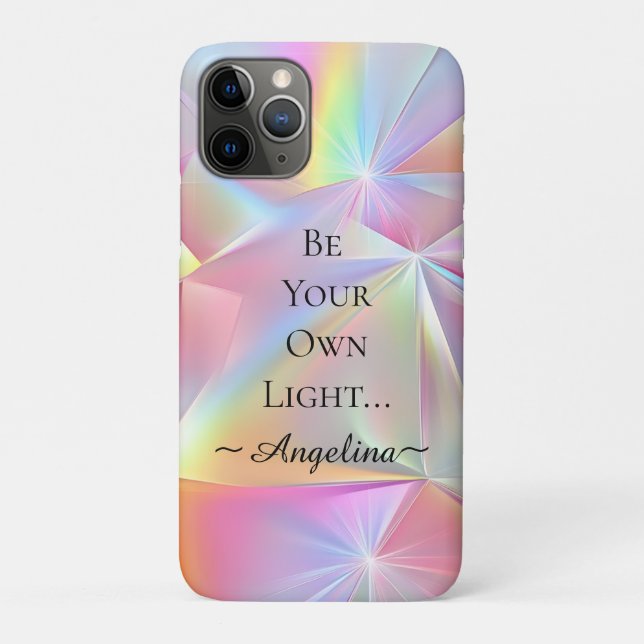 Holografische Ästhetik Case-Mate iPhone Hülle (Rückseite)