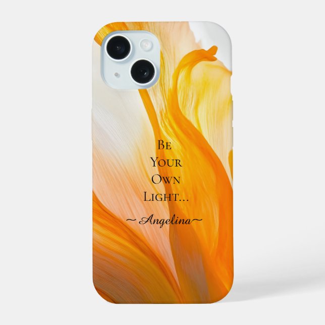 Holografische Ästhetik iPhone 15 Hülle (Rückseite)