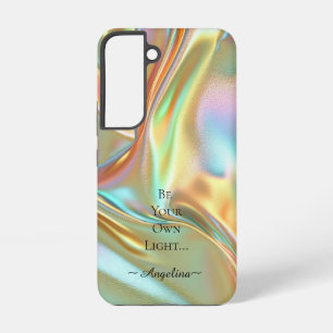 Holografische Ästhetik Samsung Galaxy Hülle