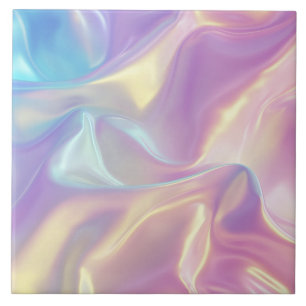 Holografische Irisierende Welle Fliese