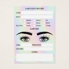 Holografische Laser-Client-Record-Wimpern-Erweiter