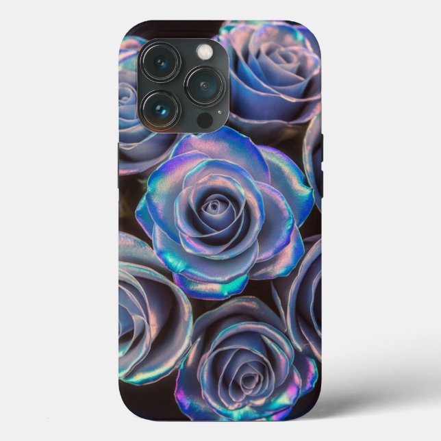 Holografische Rose Case-Mate iPhone Hülle (Rückseite)