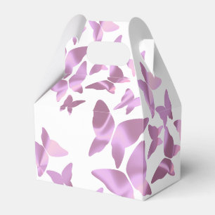 Holografische Schmetterlinge Pink Sweet Sixteen Pa Geschenkschachtel