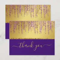 Holografische Signatur-Script Moderner Gold-Glitze