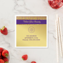 Holografische Signatur-Script Moderner Gold-Glitze