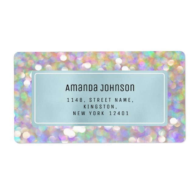 Holografische UAWG Gerahmte Boutique Online Blue (Vorne)