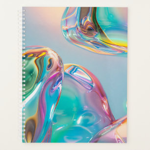 Holografischer Flüssigmetall-Gradient-Aura-Ästheti Planer