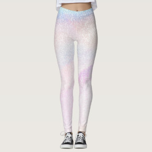 Holografischer Glamour Glitter Leggings