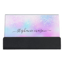 Holografischer Glitzer Pastel Girly Lila