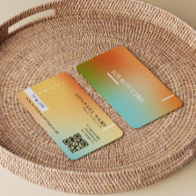 Holografischer Gradient Modern QR Code