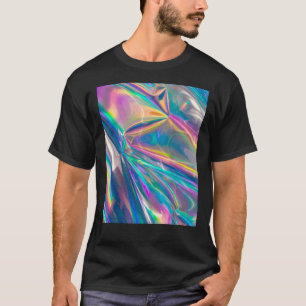 Holografischer grafischer T - Shirt