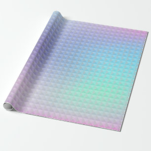 Holografischer Hintergrund. Hologramm-Störung. Mul Geschenkpapier