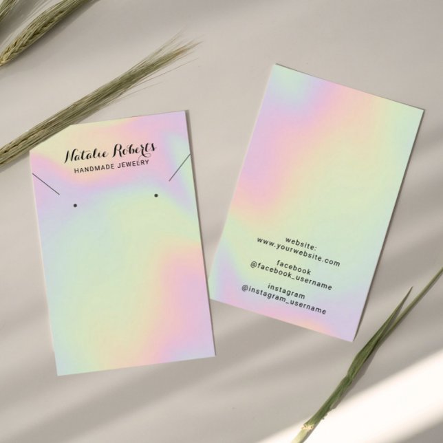 Holografischer Schmuck mit Nekklace Display (Von Creator hochgeladen)