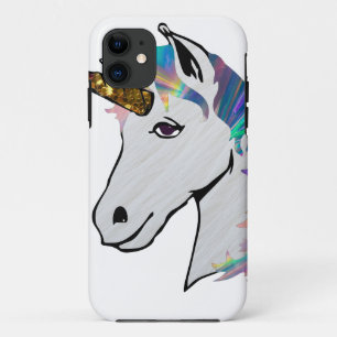 holografisches Einhorn iPhone 11 Hülle
