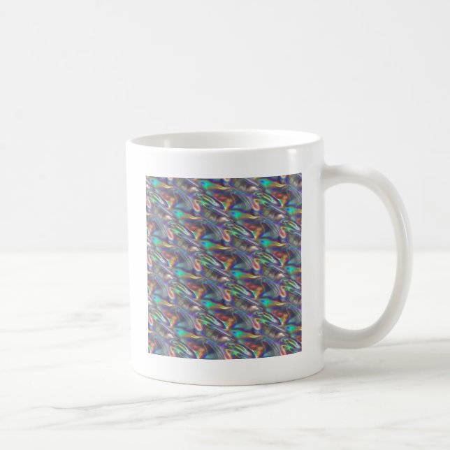 holografisches Silber Kaffeetasse (Rechts)