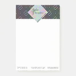 Holografisches symmetrisches Muster - Post-it®-Anm Post-it Klebezettel