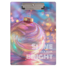 Holografisches Weihnachtsornament