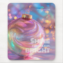 Holografisches Weihnachtsornament