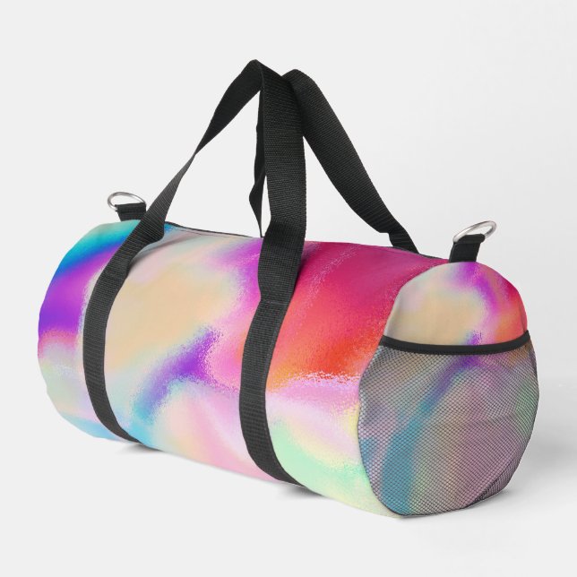 Hologram Behalte oder entwirft Ihre eigene Mülltüt Duffle Bag (Rechte Ecke)