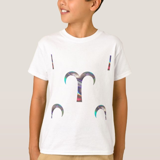 Hologramm Aries T-Shirt (Vorderseite)