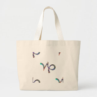 Hologramm Capricorn Jumbo Stoffbeutel