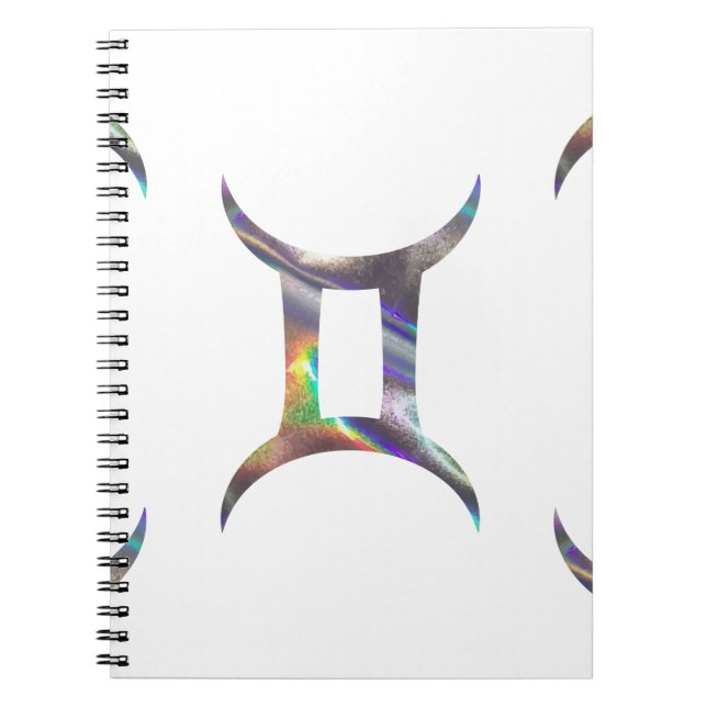 Hologramm Gemini Notizblock (Vorderseite)