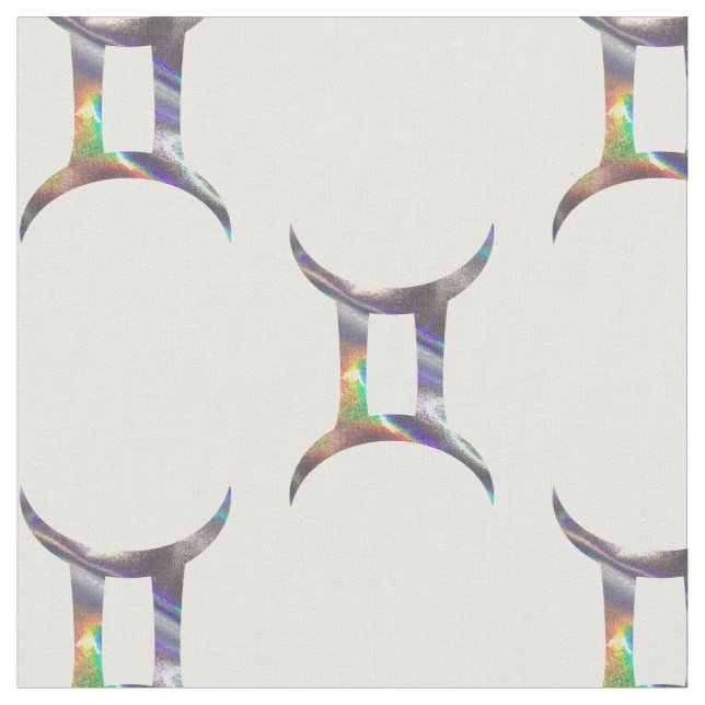 Hologramm Gemini Stoff (Nahaufnahme)