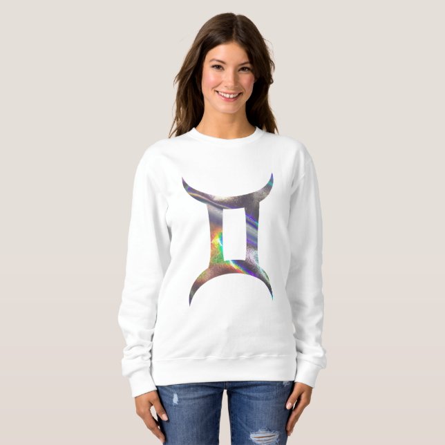 Hologramm-Gigi-Frauen-Sweatshirt Sweatshirt (Vorne ganz)