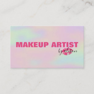 Hologramm Hintergrund Visitenkarte