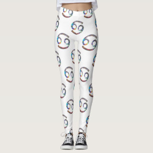 Hologramm-Krebs-Leggings Leggings