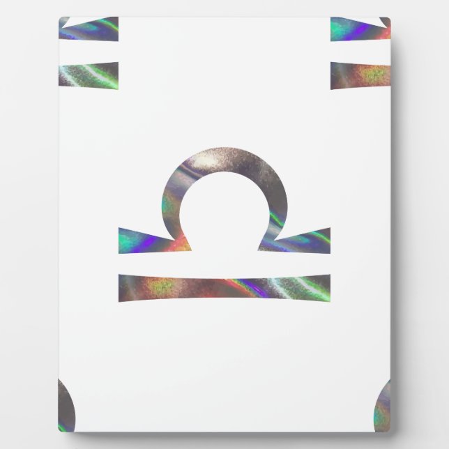 Hologramm Libra Fotoplatte (Vorderseite)