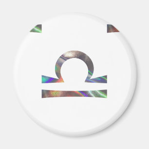 Hologramm Libra Magnet