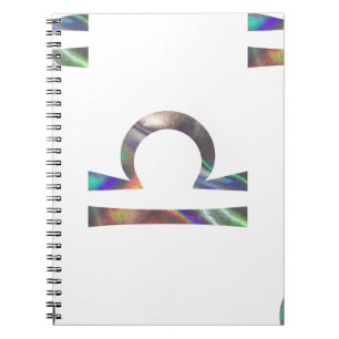 Hologramm Libra Notizblock