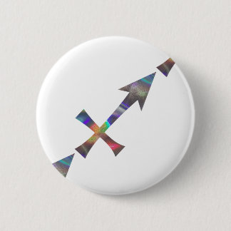 Hologramm Sagittarius Button