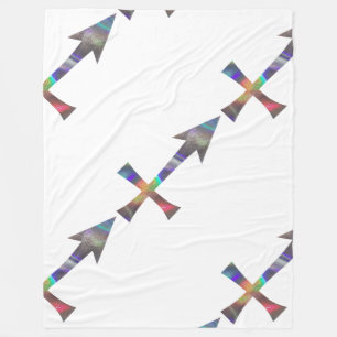 Hologramm Sagittarius-Decken Fleecedecke